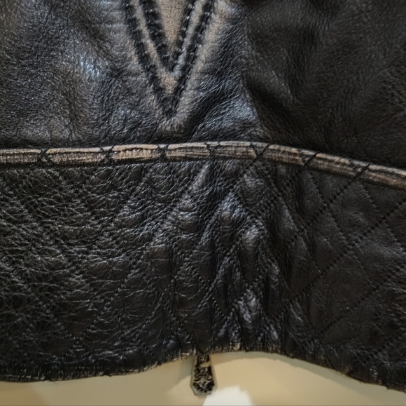 Affliction Means Leather Jacket Size XLARGE - Picture 14 of 15